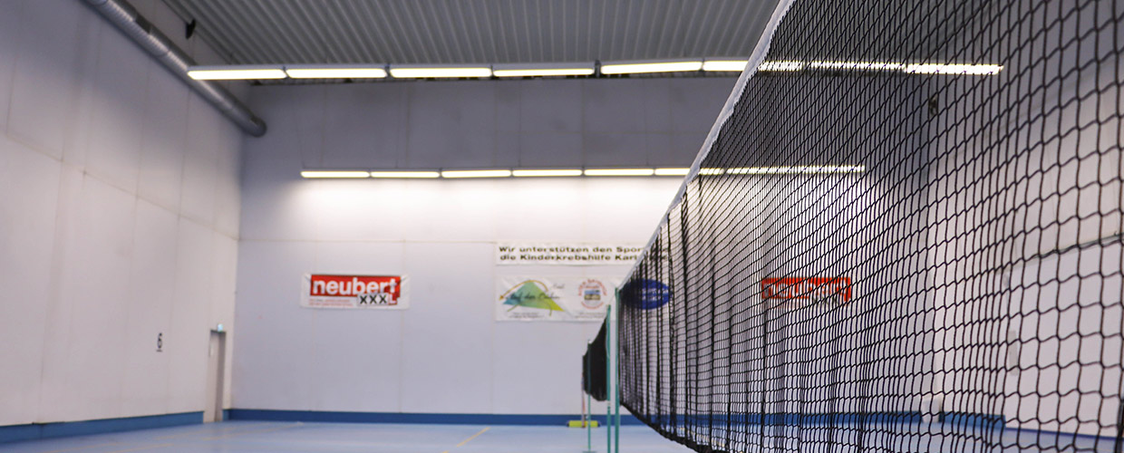 Badminton im Sportpark